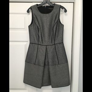 Cynthia Steffe black w/gray dress size 6